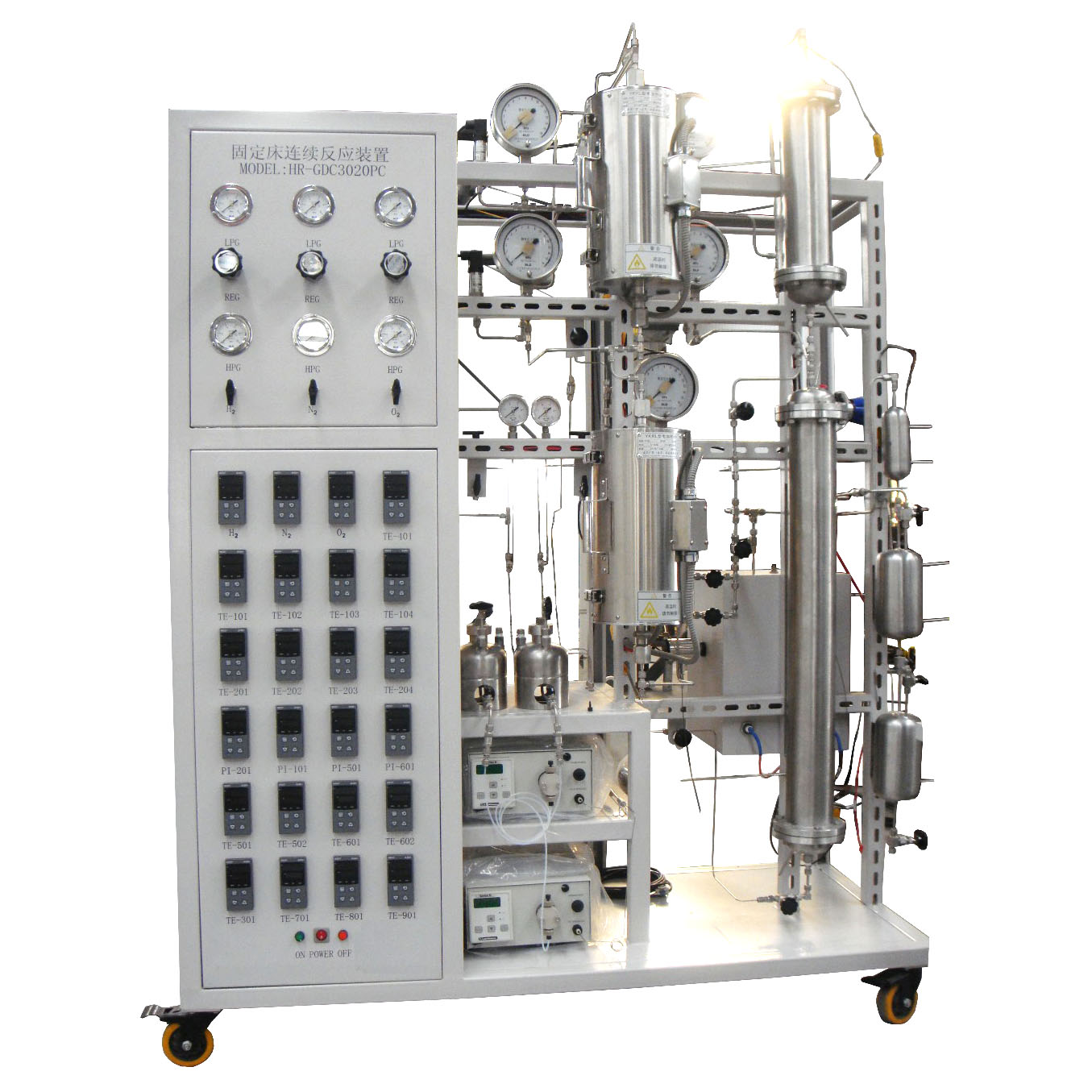 气体连续分离评价装置改造项目,在北京某研究所顺利完成
